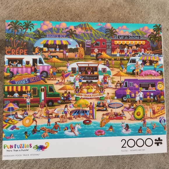 "Hawaiian Food Truck" Puzzle by Buffalo - Picture 1 of 5